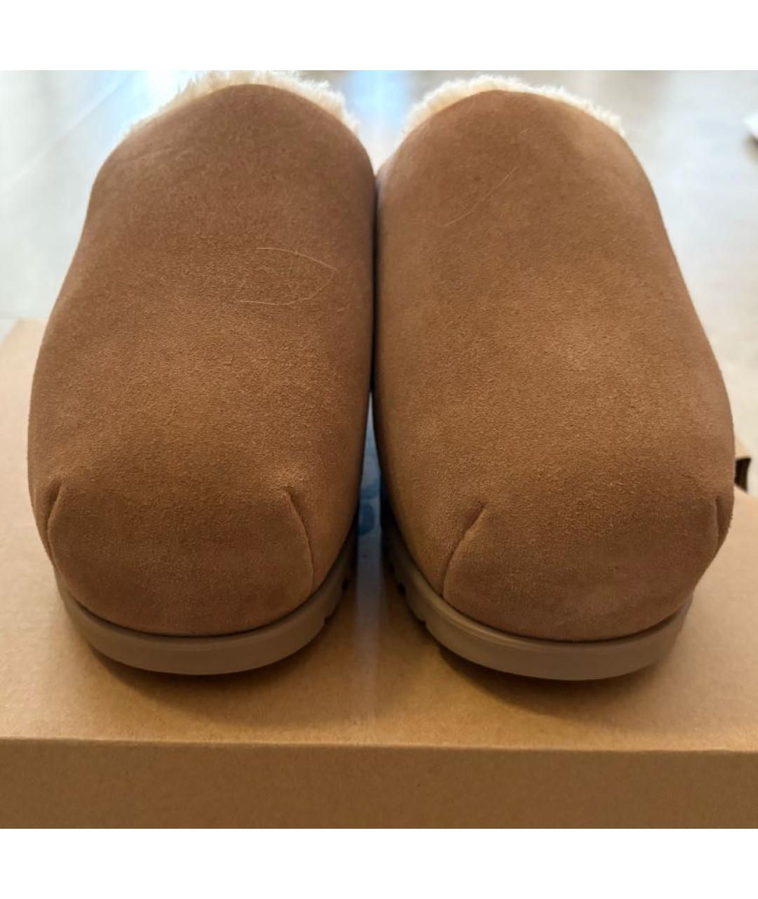 UGG AUSTRALIA Коричневые замшевые ботинки, фото 7