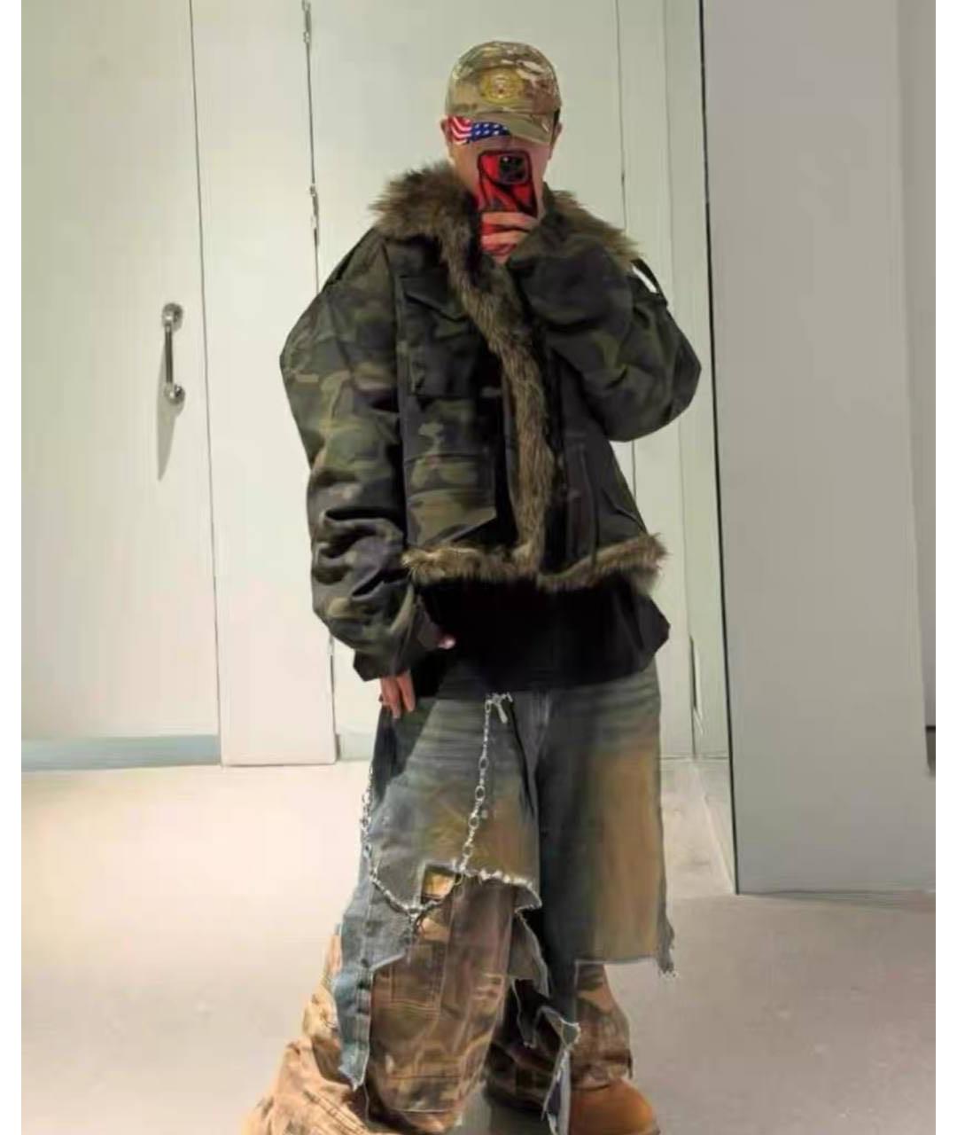 GRAILZ PROJECT G/R Хаки хлопковая куртка, фото 5