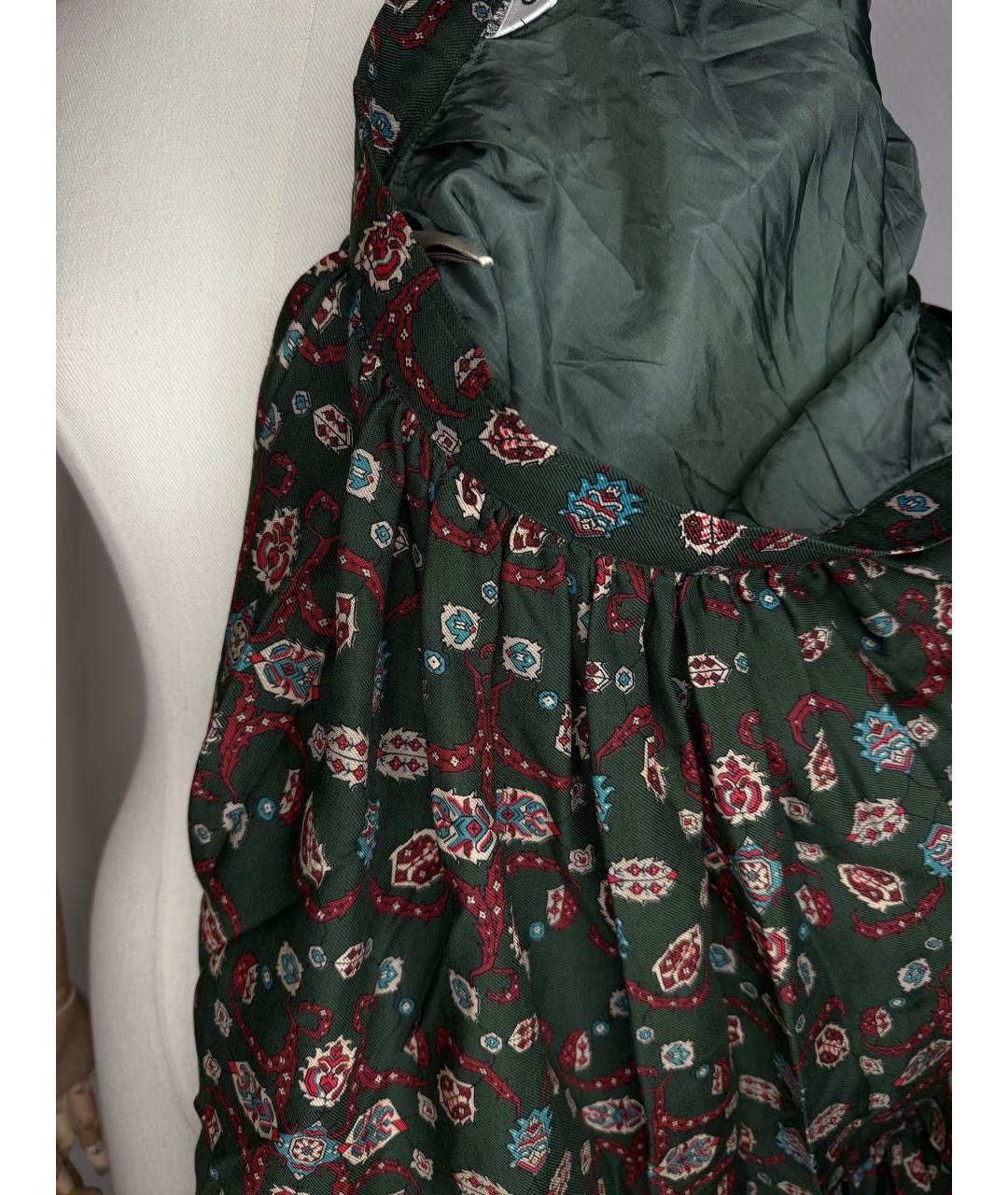 CHRISTIAN DIOR Мульти юбка миди, фото 7