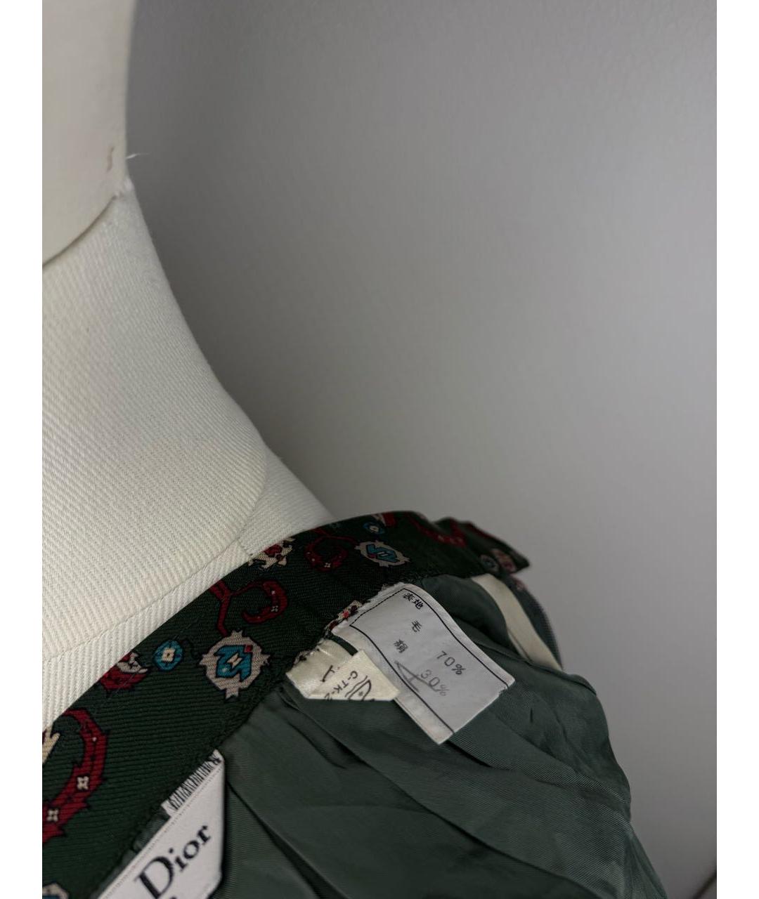 CHRISTIAN DIOR Мульти юбка миди, фото 5