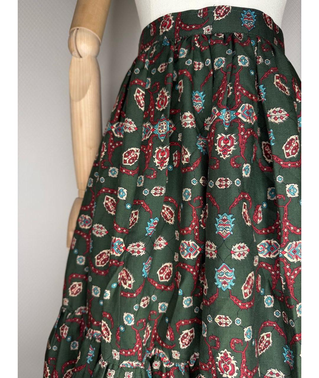 CHRISTIAN DIOR Мульти юбка миди, фото 2