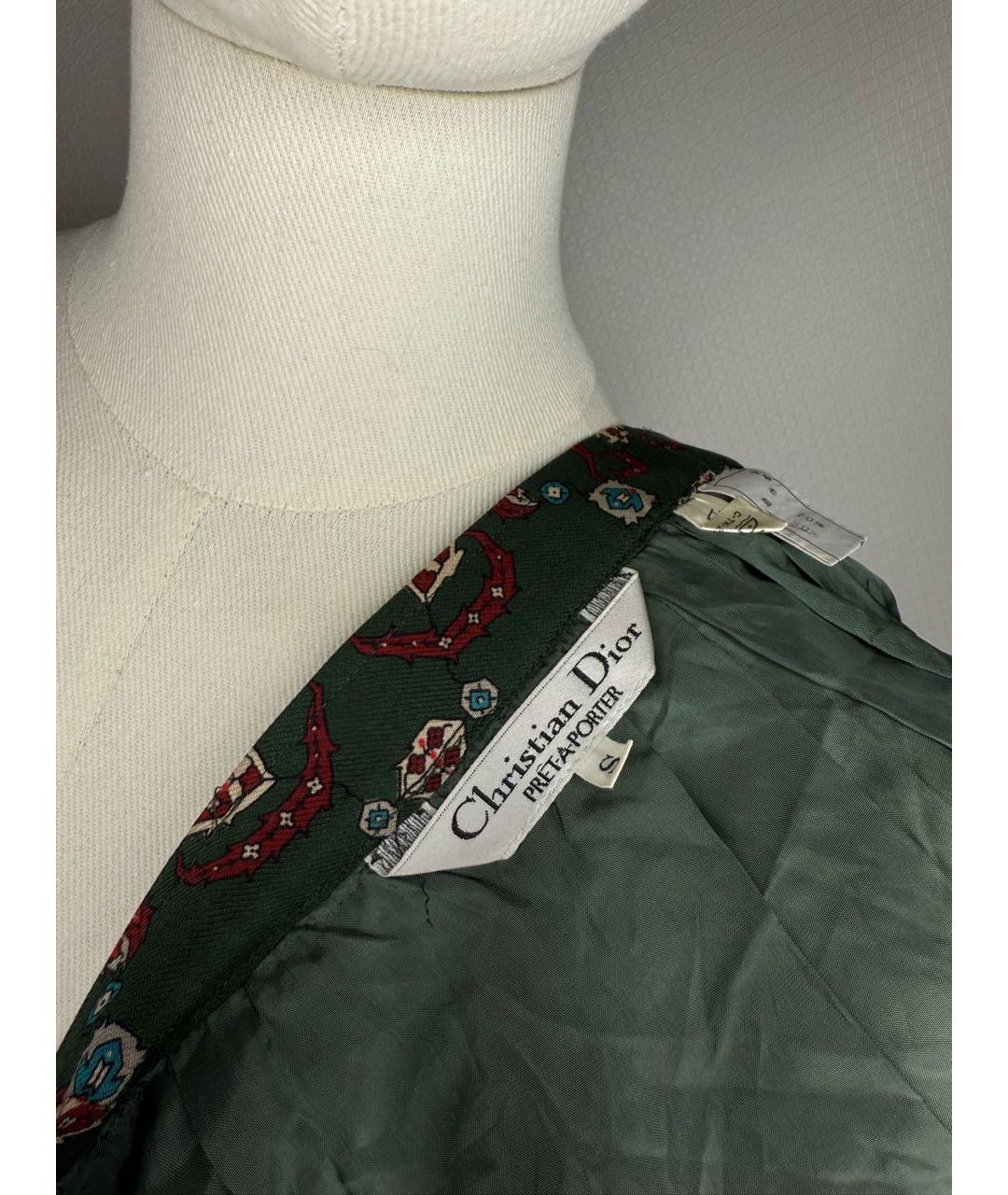 CHRISTIAN DIOR Мульти юбка миди, фото 3