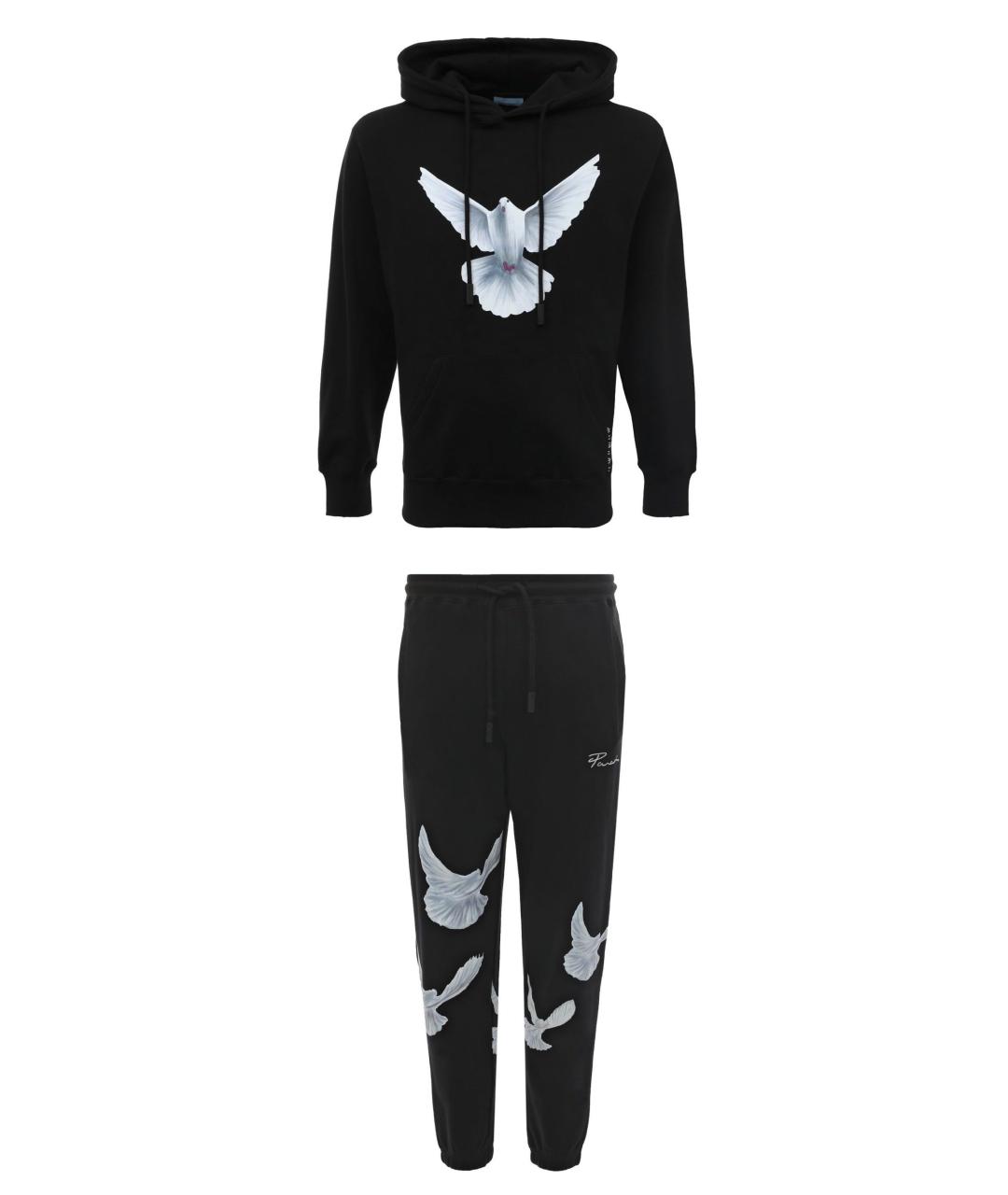 32 PARADIS SPRUNG FRERES Черный спортивный костюм, фото 9