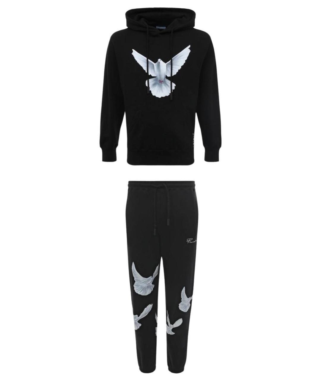 32 PARADIS SPRUNG FRERES Черный спортивный костюм, фото 1