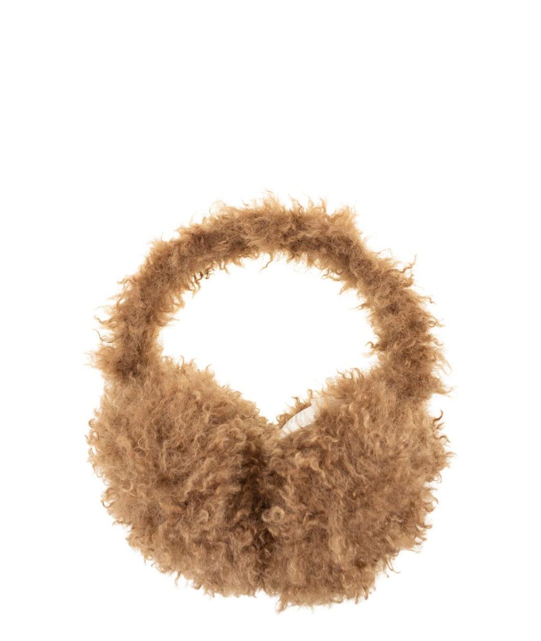 MONCLER Коричневые синтетические наушники, фото 1