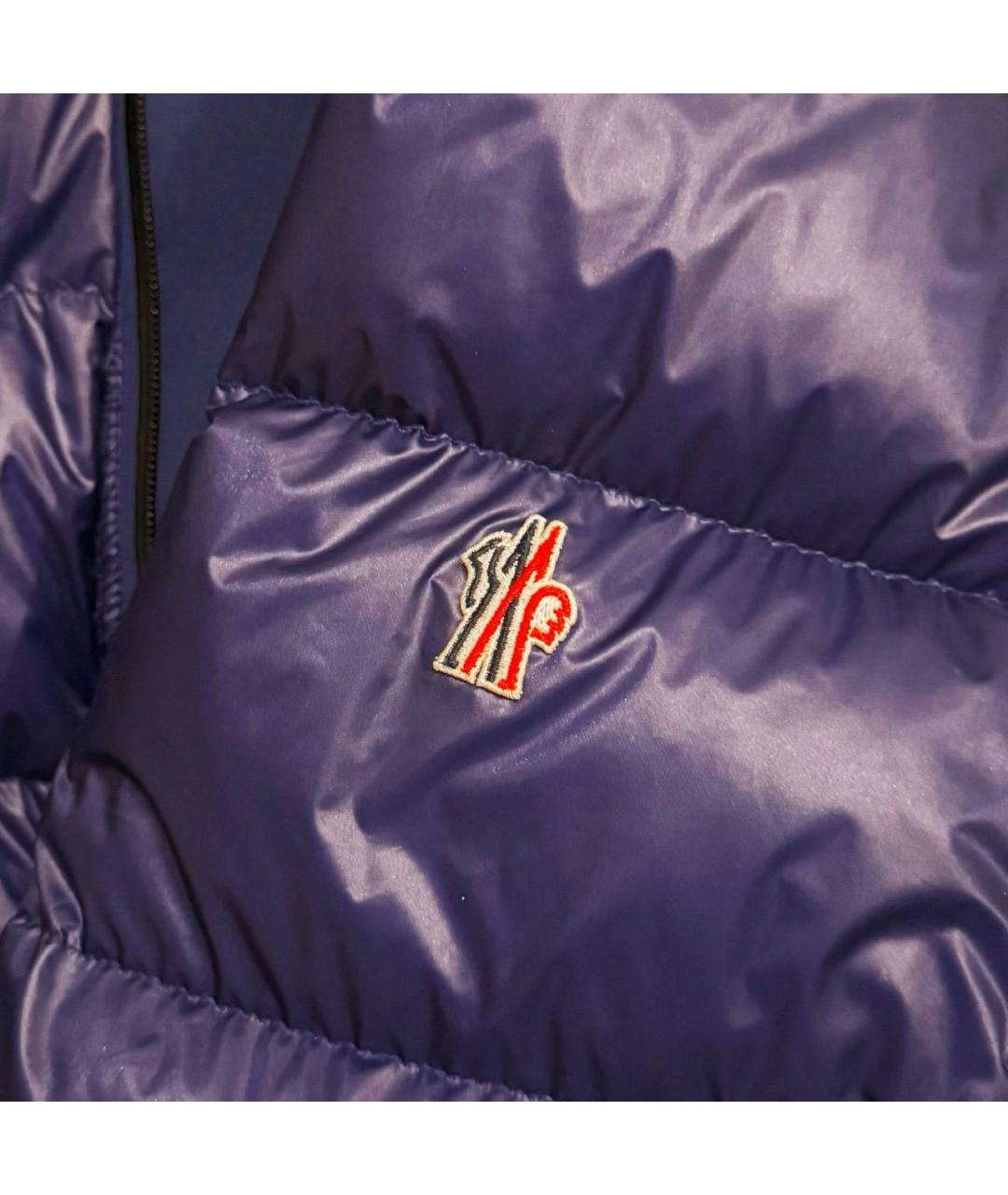 MONCLER GRENOBLE Синий пуховик, фото 8