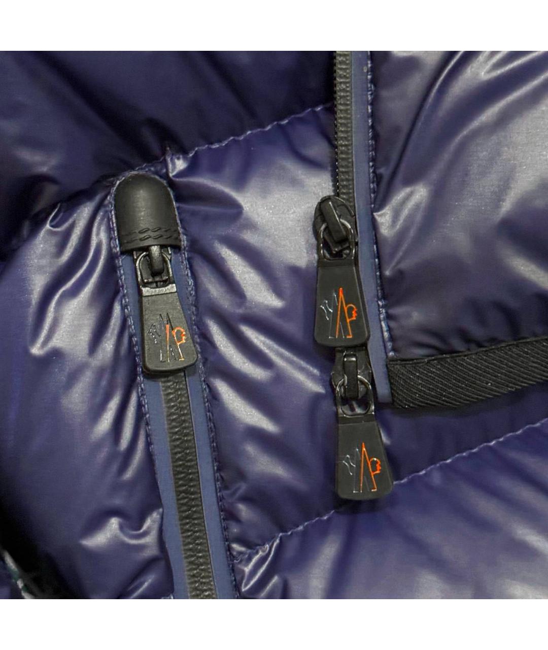 MONCLER GRENOBLE Синий пуховик, фото 4