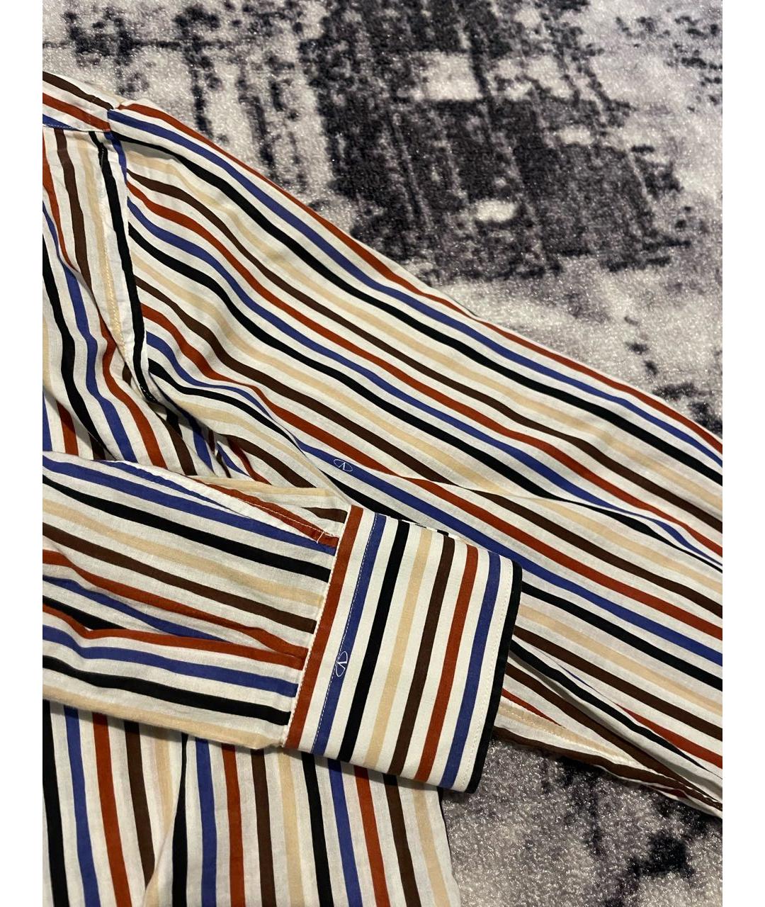 VALENTINO Мульти хлопковая кэжуал рубашка, фото 3