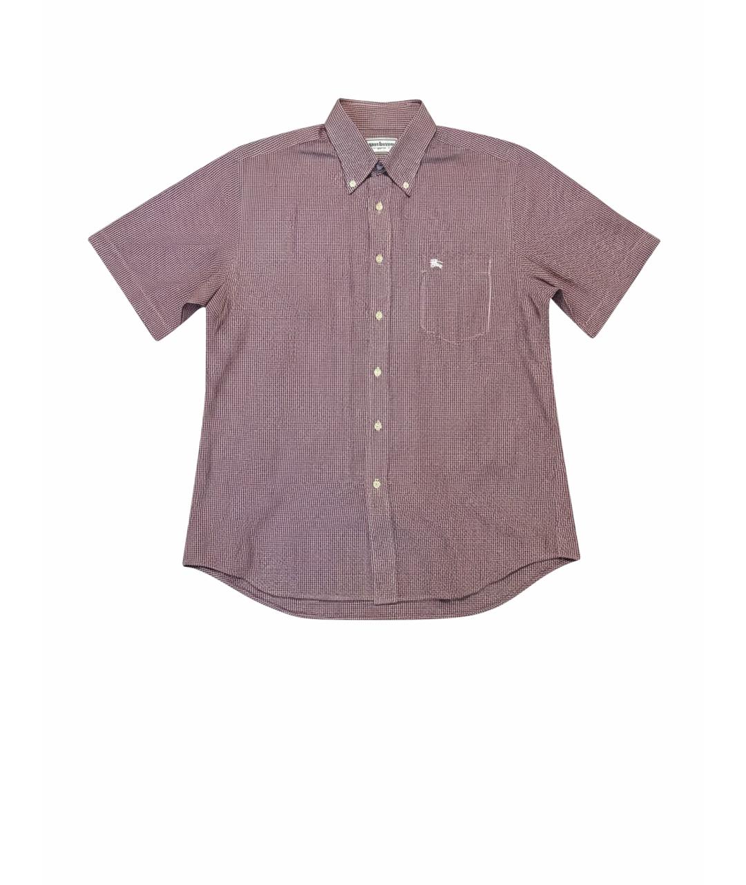 BURBERRY Мульти хлопко-полиэстеровая кэжуал рубашка, фото 1