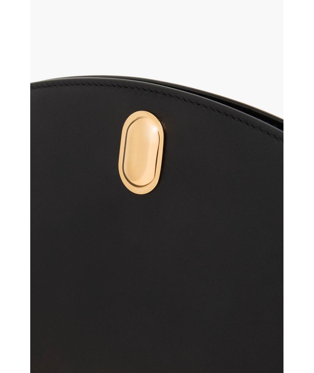 Savette Черная кожаная сумка через плечо, фото 5