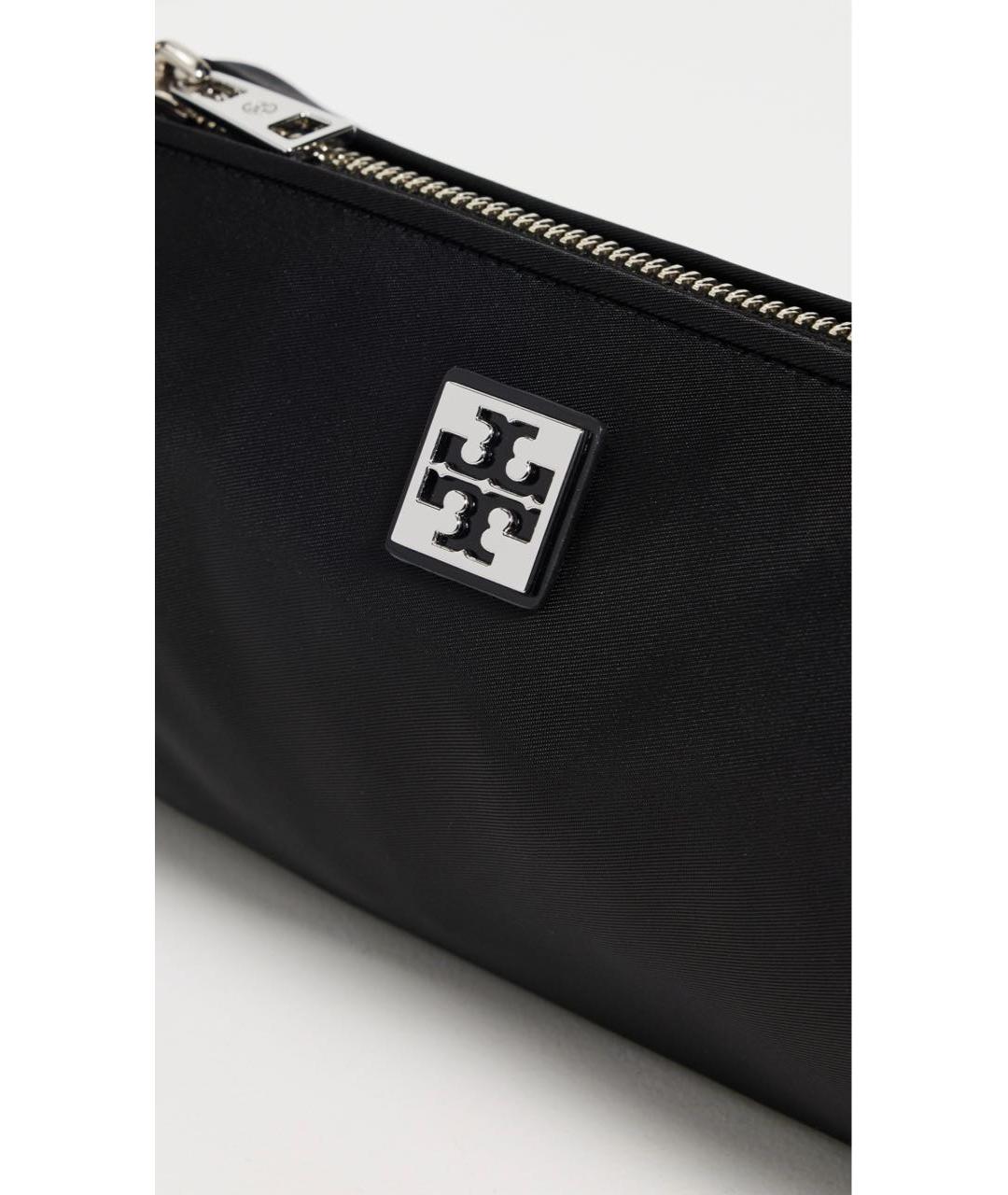 TORY BURCH Черная сумка с короткими ручками, фото 4