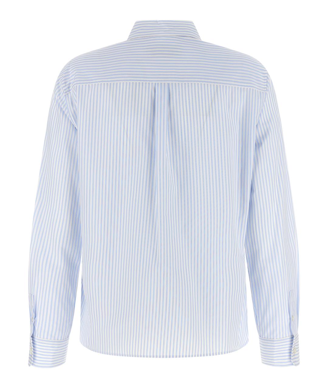 WEEKEND MAX MARA Голубая хлопковая блузы, фото 2