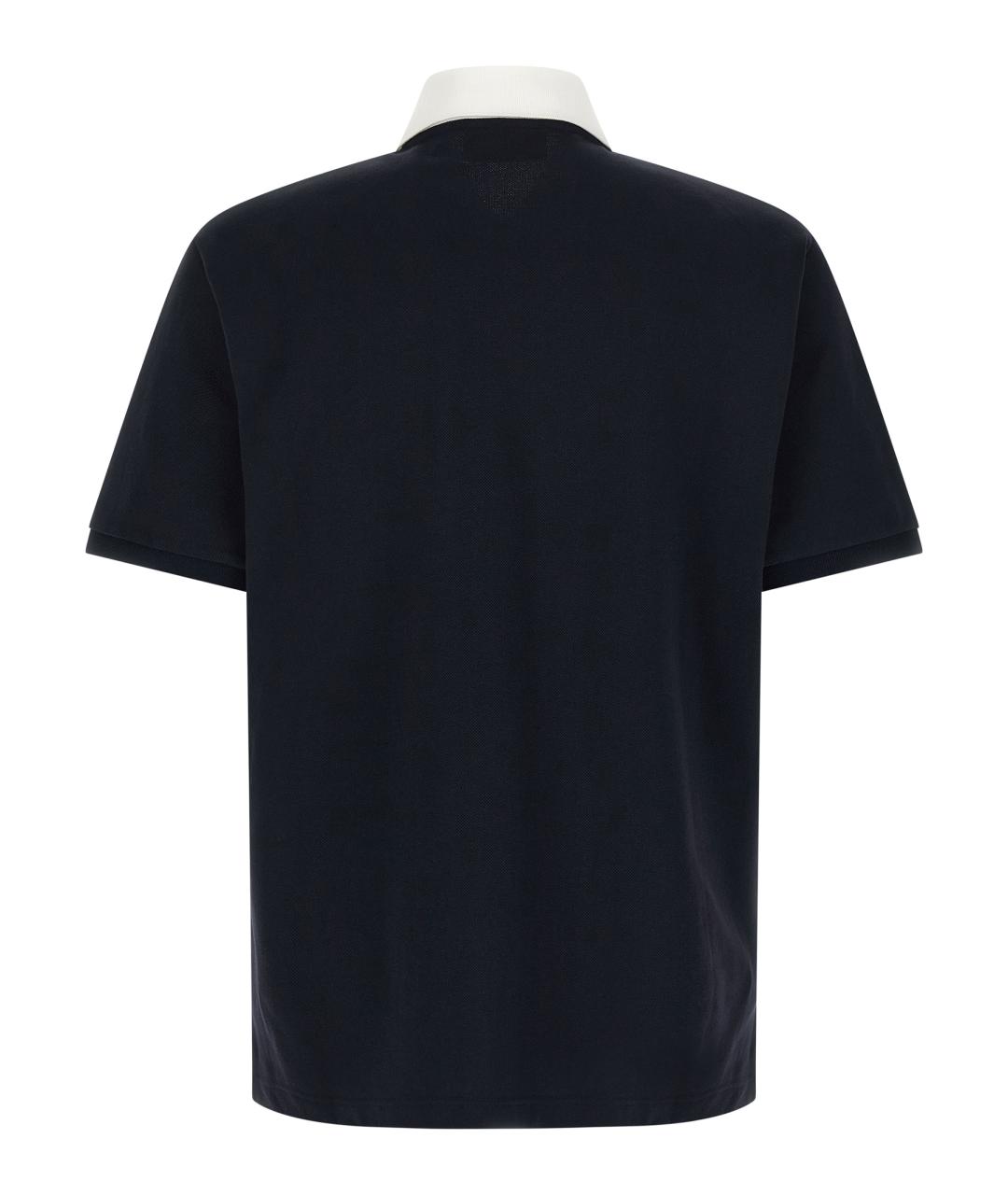 GUCCI Синяя хлопковая футболка, фото 2