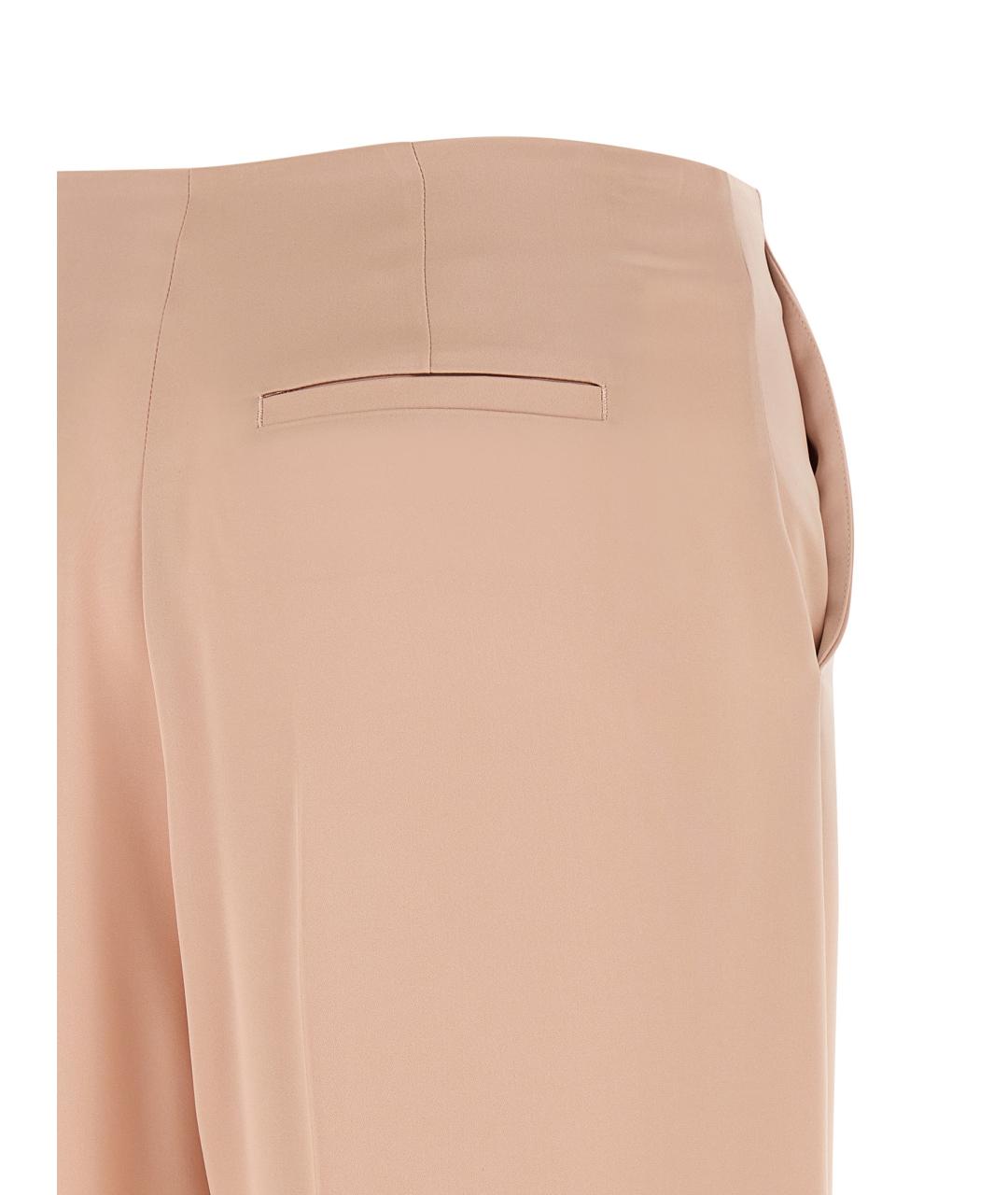 PINKO Розовые прямые брюки, фото 4