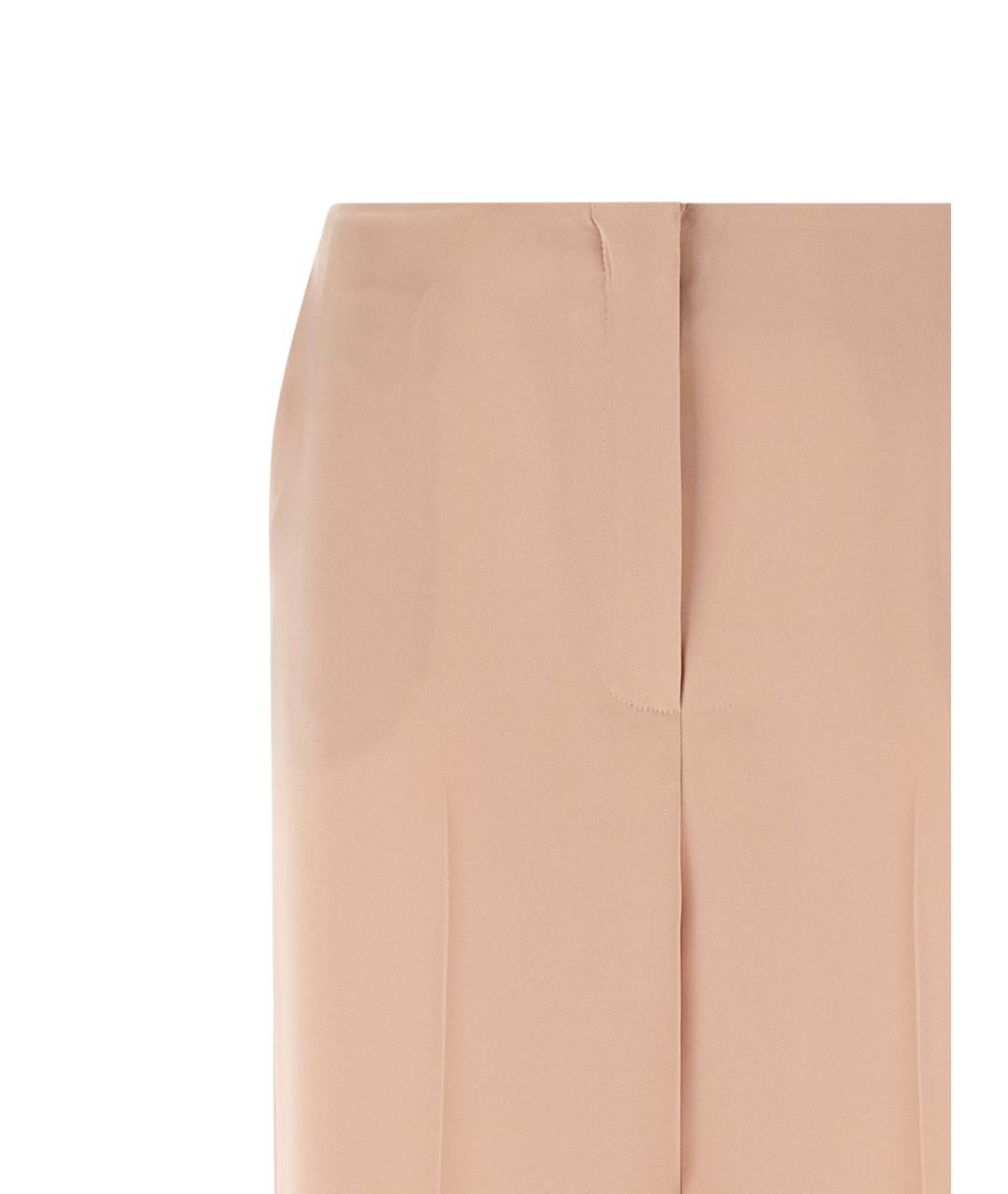 PINKO Розовые прямые брюки, фото 3