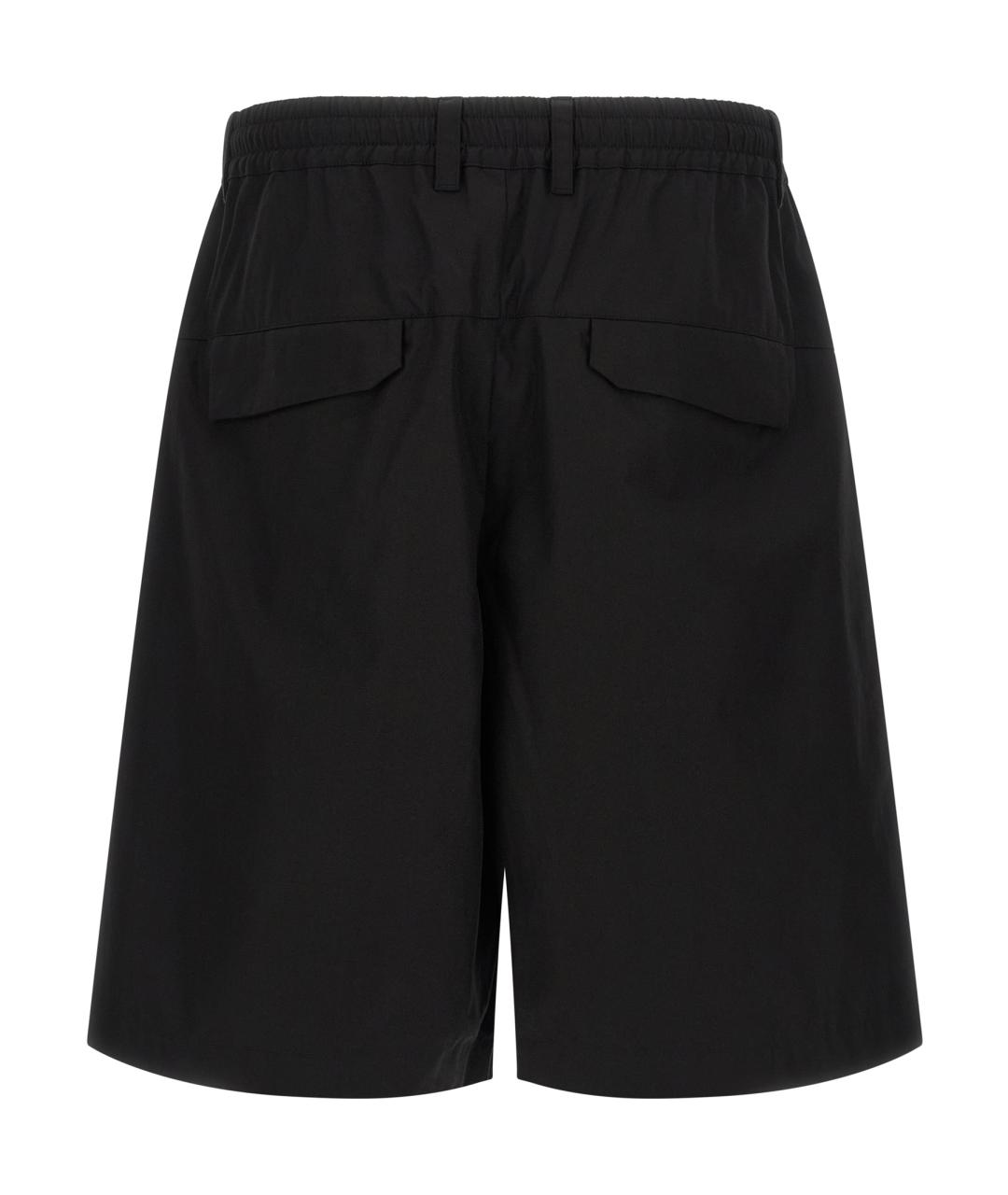 CP COMPANY Черные хлопковые шорты, фото 2