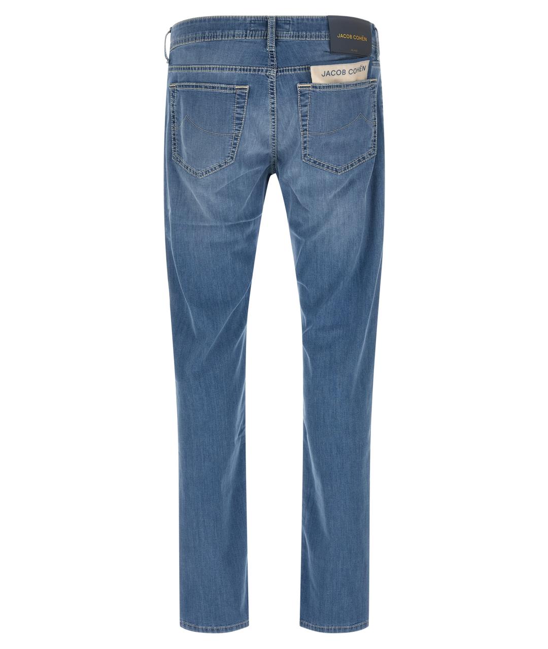 JACOB COHEN Голубые джинсы скинни, фото 2