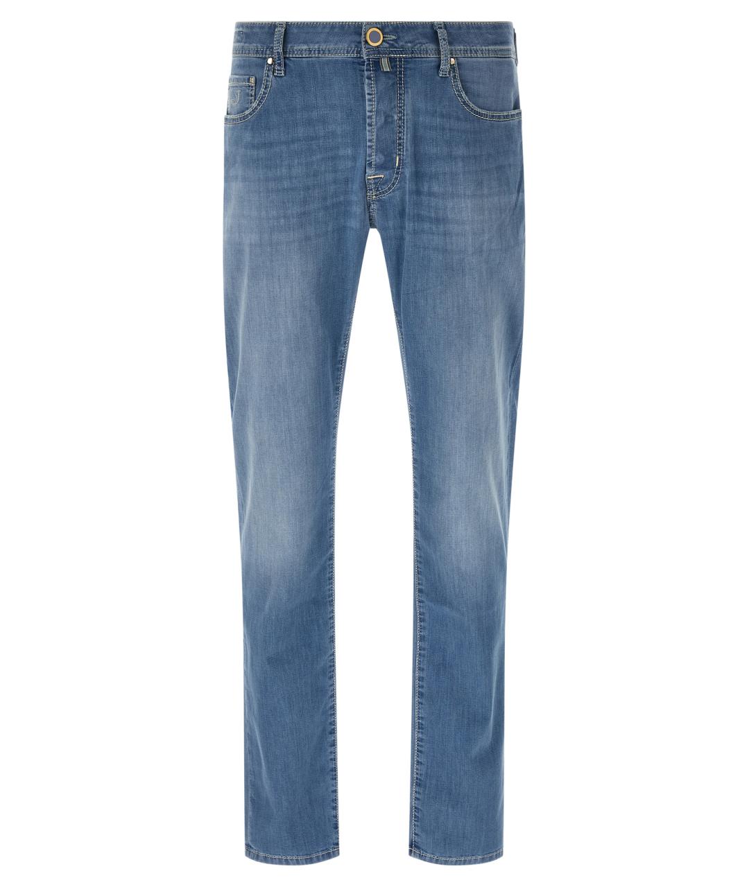 JACOB COHEN Голубые джинсы скинни, фото 1