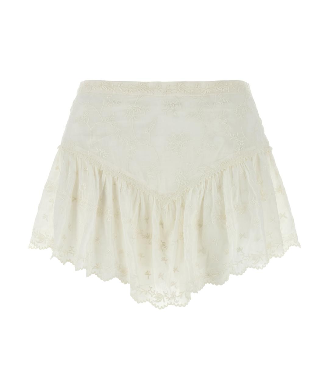 ISABEL MARANT Белые хлопковые шорты, фото 1