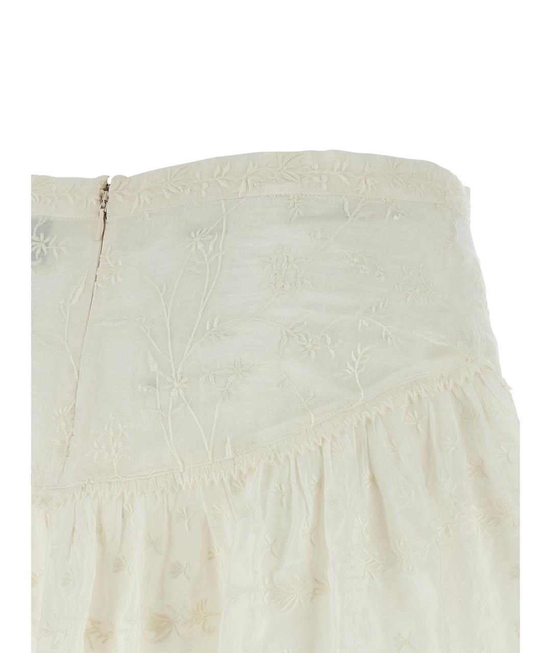 ISABEL MARANT Белые хлопковые шорты, фото 4