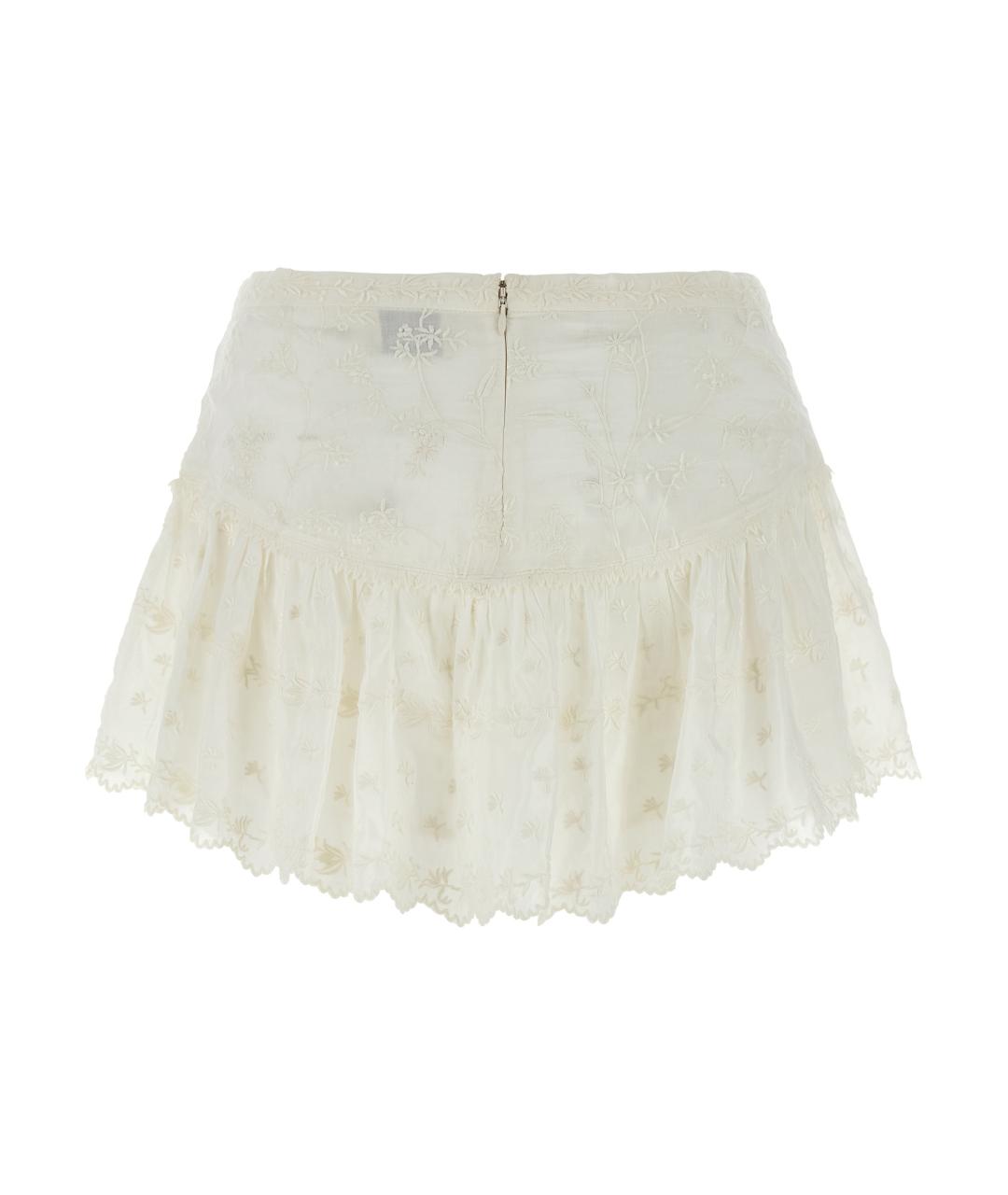 ISABEL MARANT Белые хлопковые шорты, фото 2