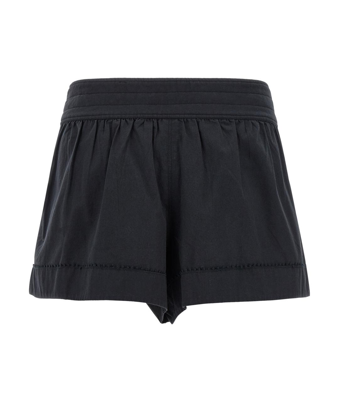 ISABEL MARANT Черные хлопковые шорты, фото 2