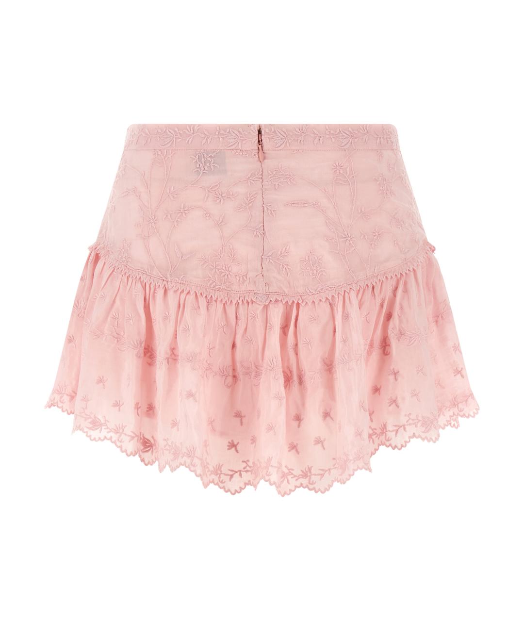 ISABEL MARANT Розовые хлопковые шорты, фото 2