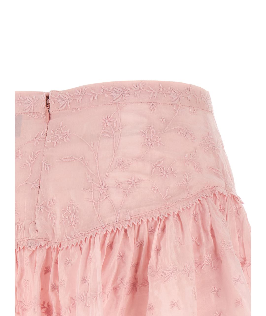 ISABEL MARANT Розовые хлопковые шорты, фото 4