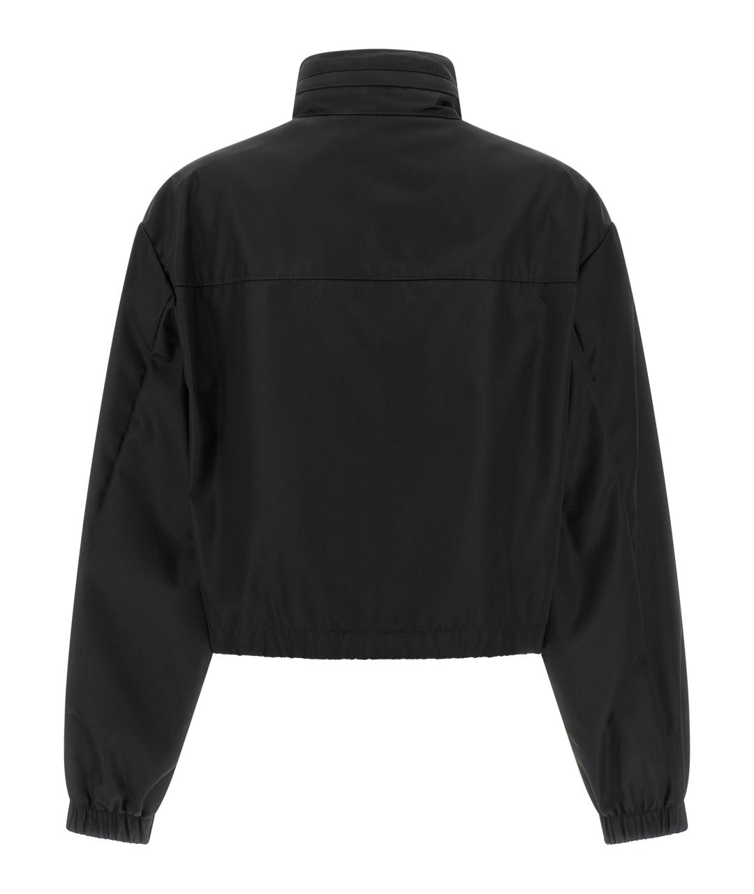 PRADA Черная полиамидовая куртка, фото 2