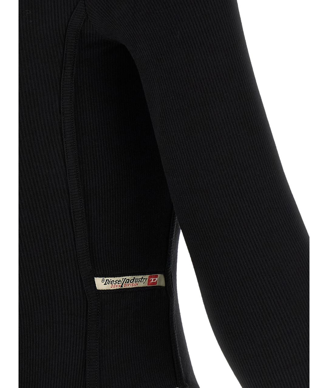 DIESEL Черное вискозное боди, фото 4