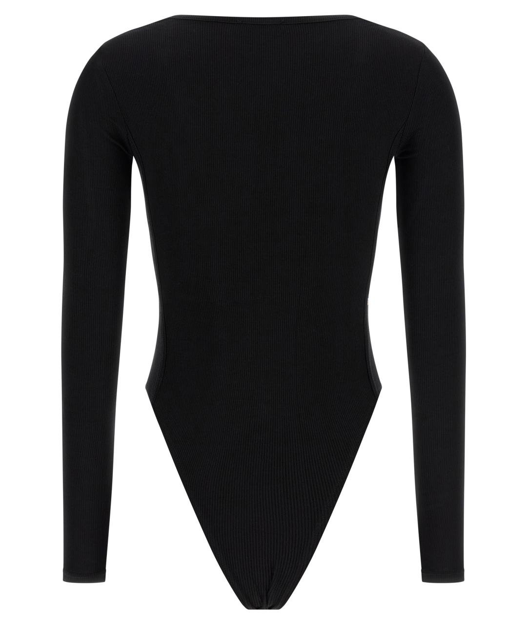 DIESEL Черное вискозное боди, фото 2