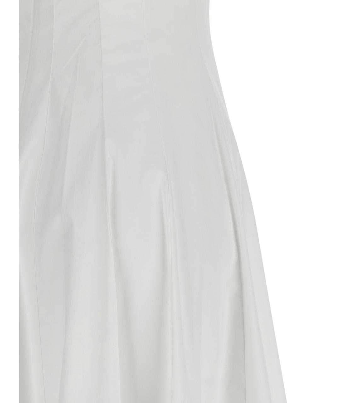 STAUD Белое хлопковое платье, фото 4