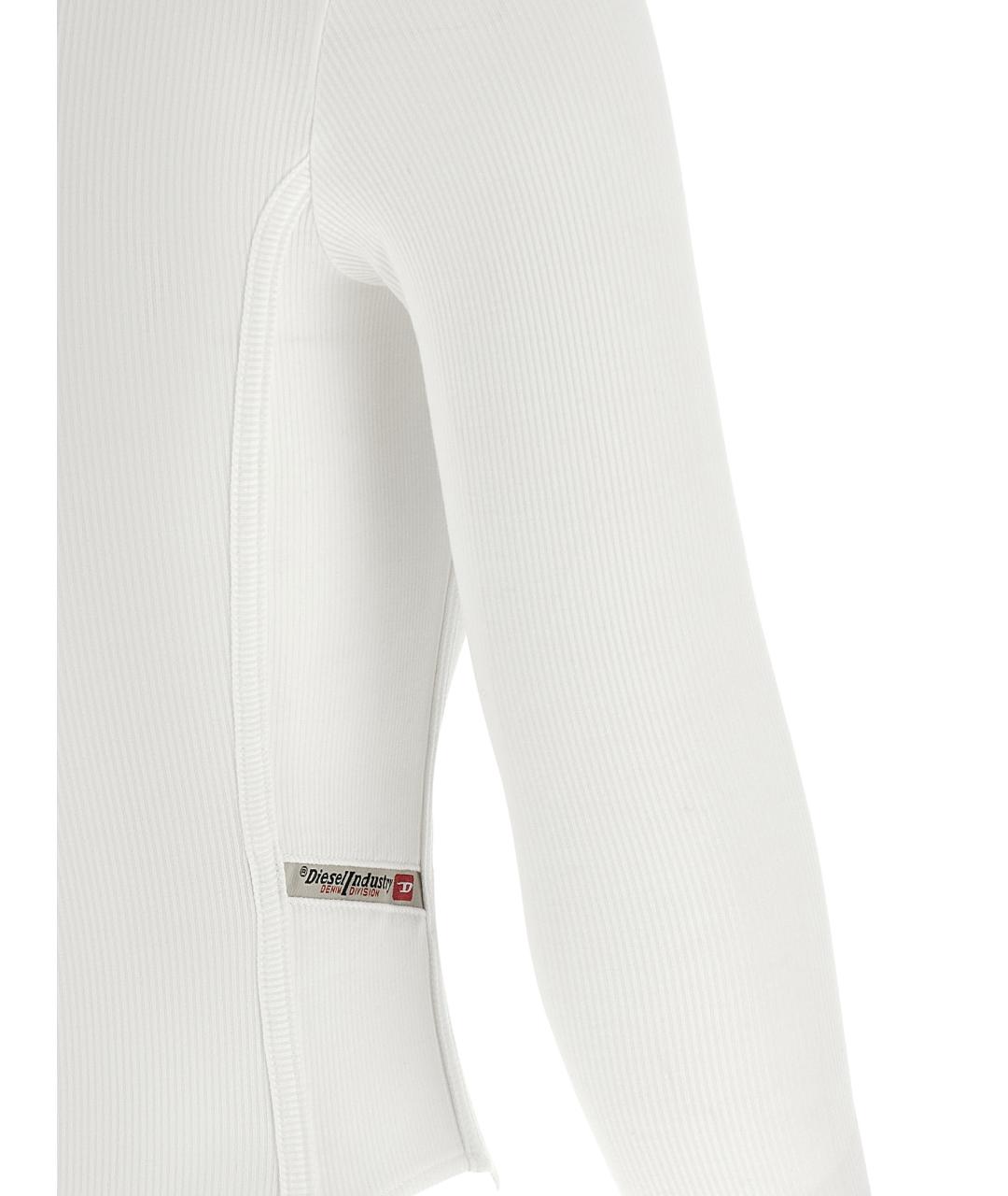DIESEL Белое вискозное боди, фото 4