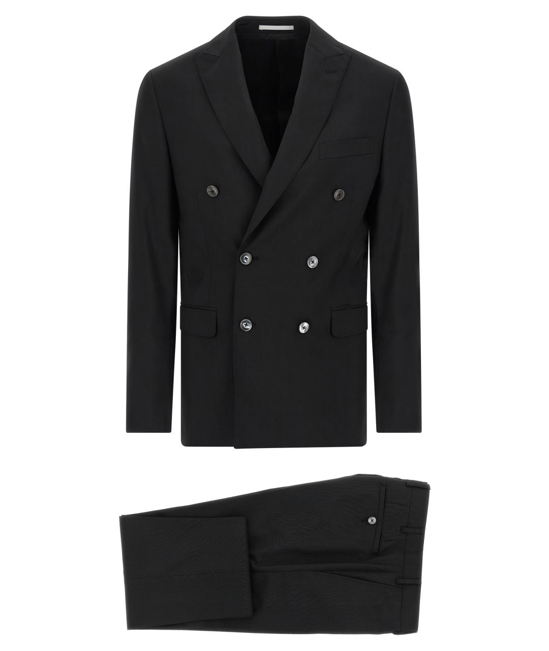 PAL ZILERI Черный классический костюм, фото 1