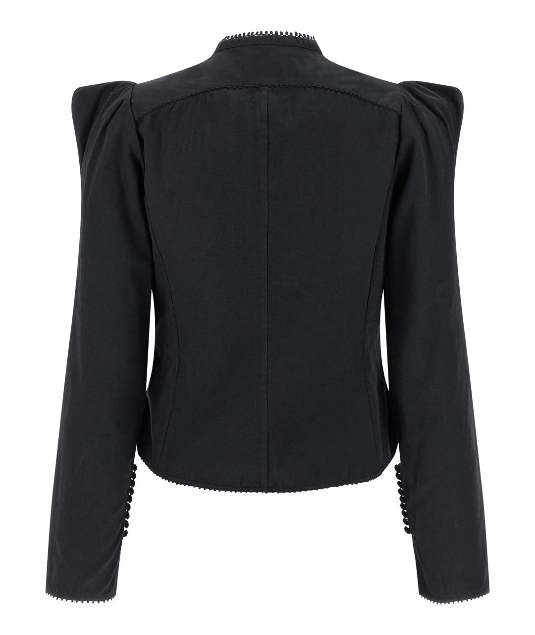 ISABEL MARANT Черная хлопковая блузы, фото 2