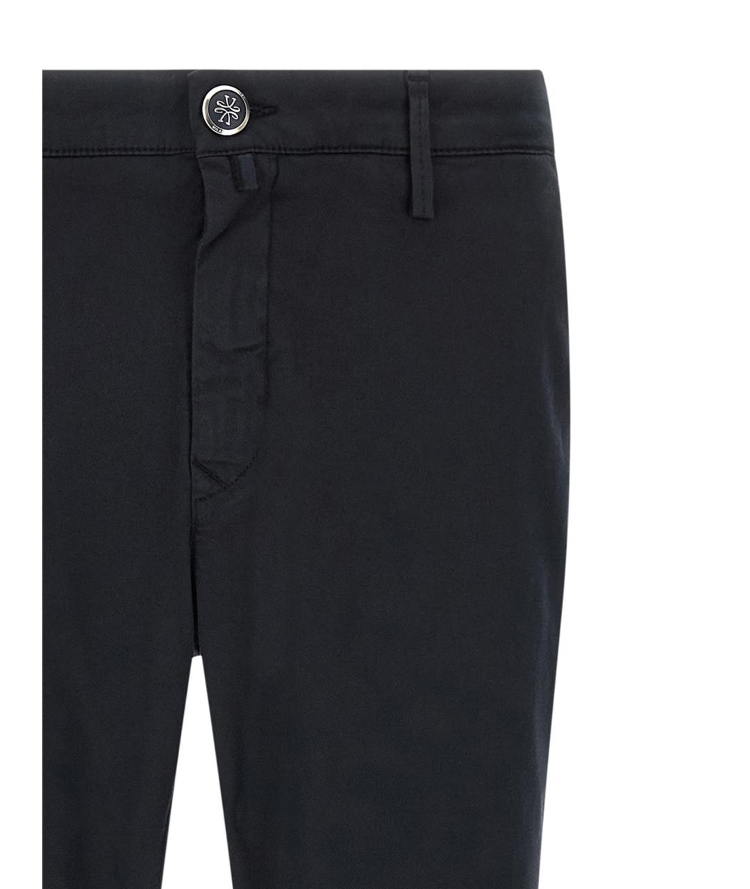 JACOB COHEN Синие хлопковые прямые джинсы, фото 3