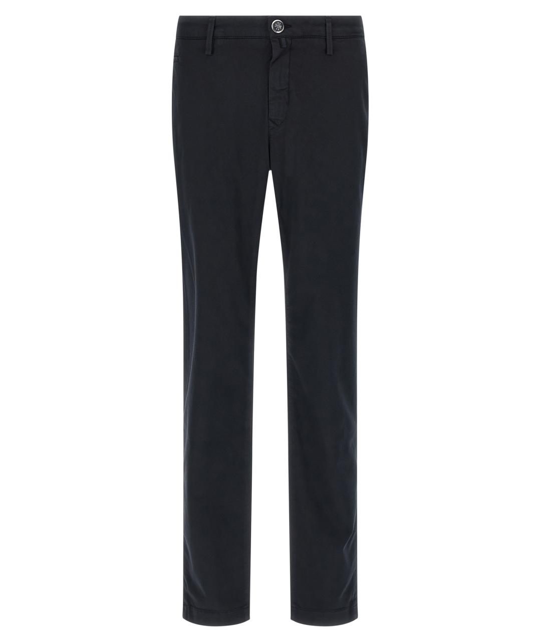 JACOB COHEN Синие хлопковые прямые джинсы, фото 1