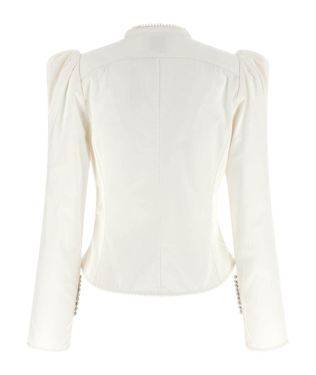 ISABEL MARANT Белая хлопковая блузы, фото 2