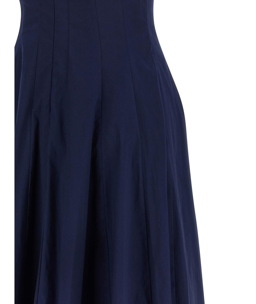 STAUD Синее хлопковое платье, фото 4