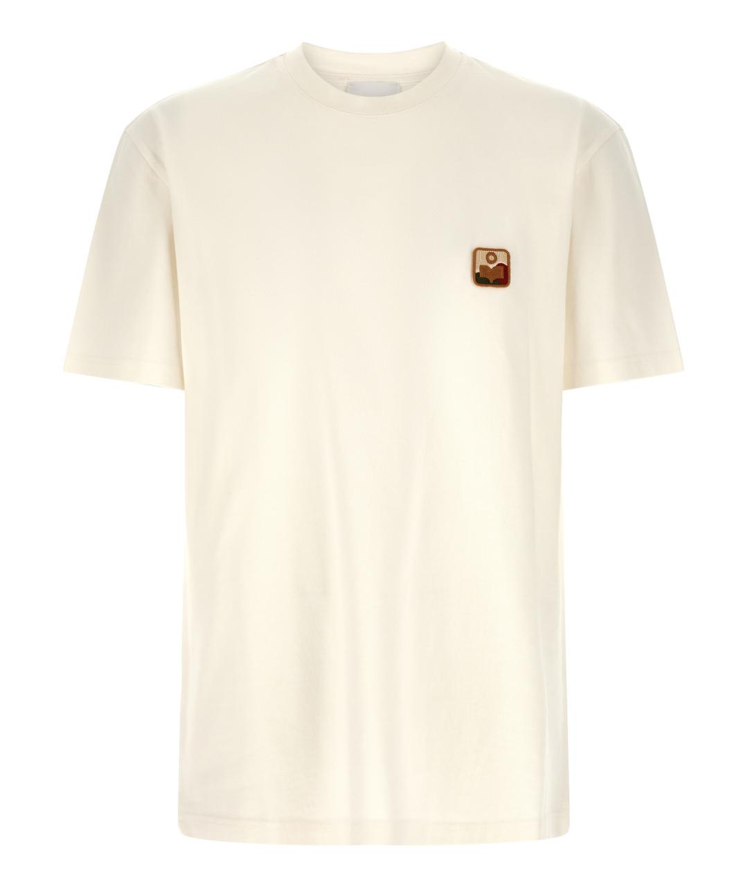 ISABEL MARANT Белая хлопковая футболка, фото 1