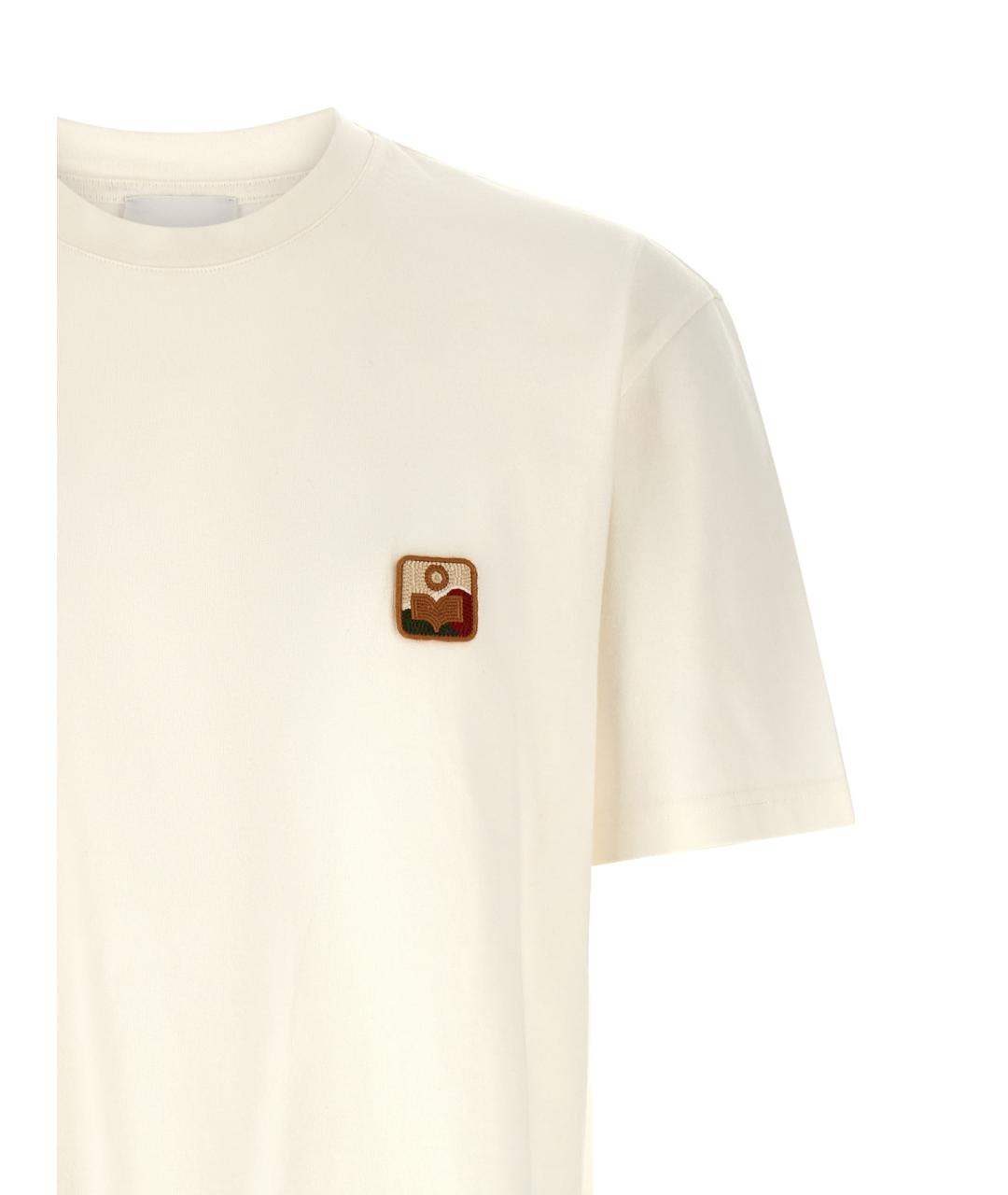 ISABEL MARANT Белая хлопковая футболка, фото 3