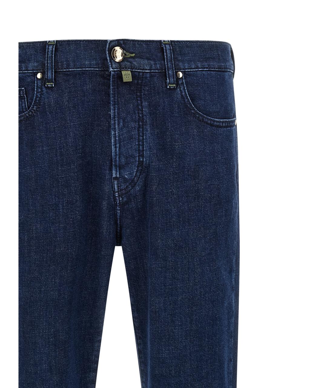 JACOB COHEN Синие хлопковые джинсы скинни, фото 3