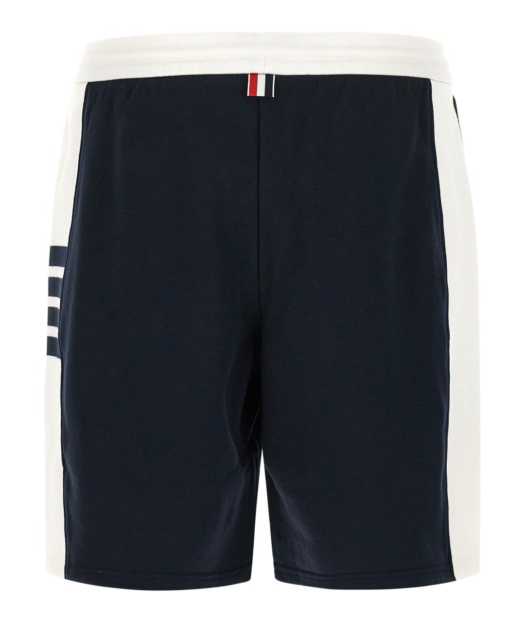 THOM BROWNE Синие хлопковые шорты, фото 2