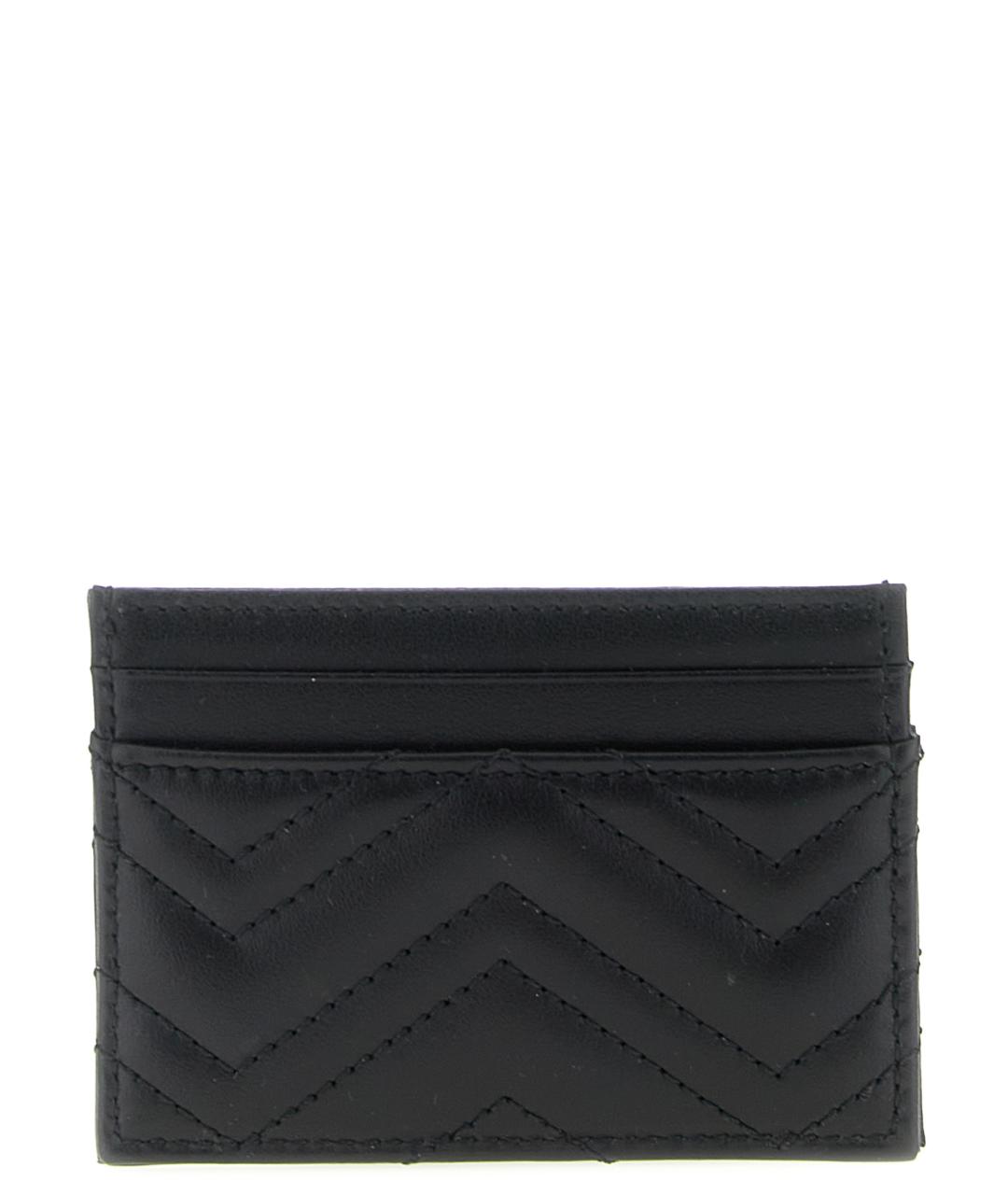 GUCCI Черный кожаный кардхолдер, фото 2