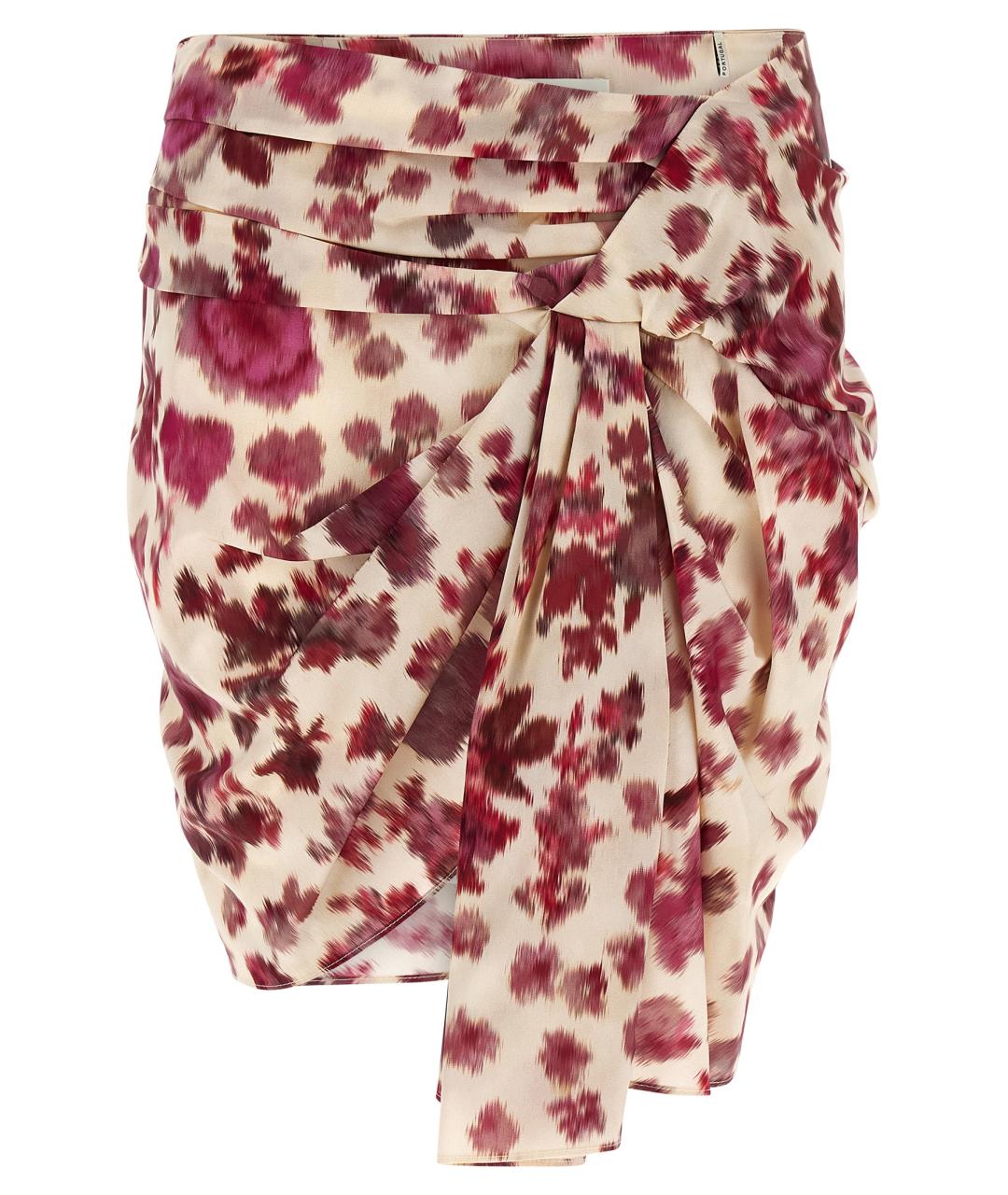 ISABEL MARANT Мульти шелковая юбка мини, фото 1