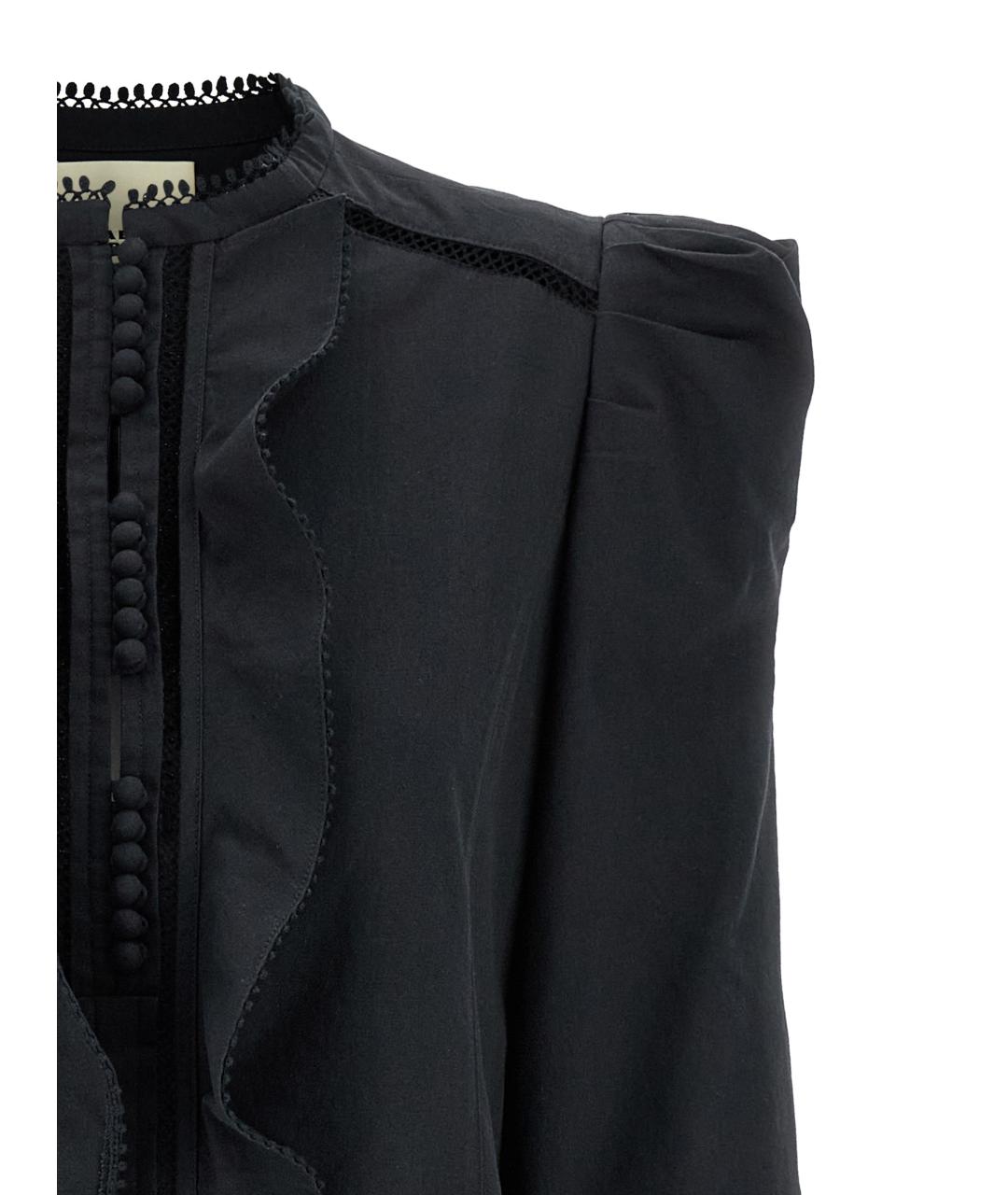 ISABEL MARANT Черное хлопковое платье, фото 3