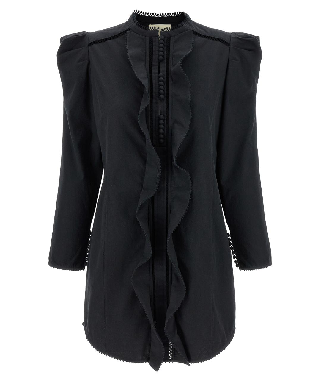 ISABEL MARANT Черное хлопковое платье, фото 1