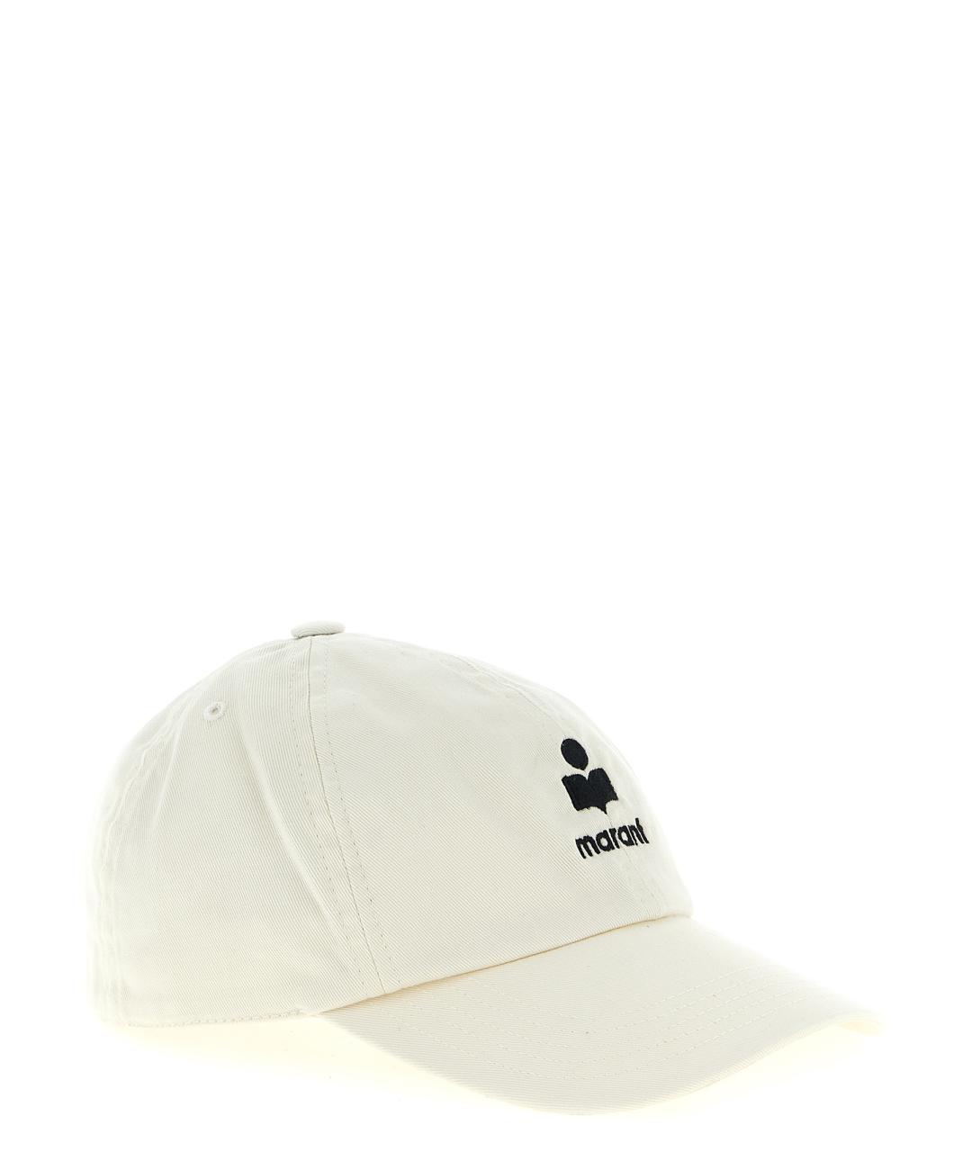 ISABEL MARANT Бежевая хлопковая кепка, фото 2