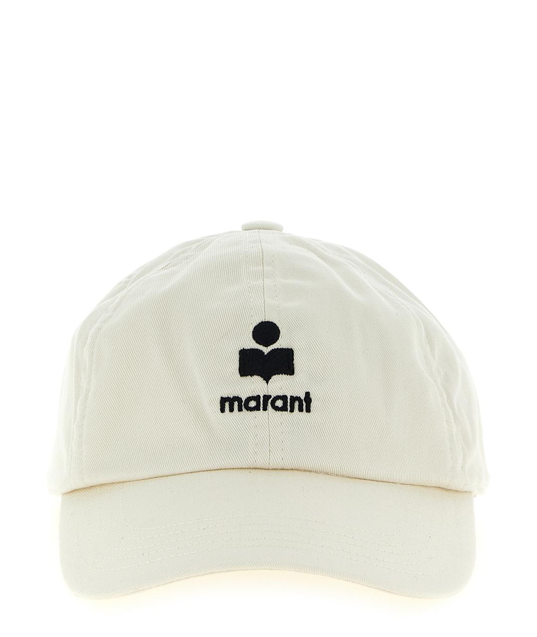 ISABEL MARANT Бежевая хлопковая кепка, фото 1