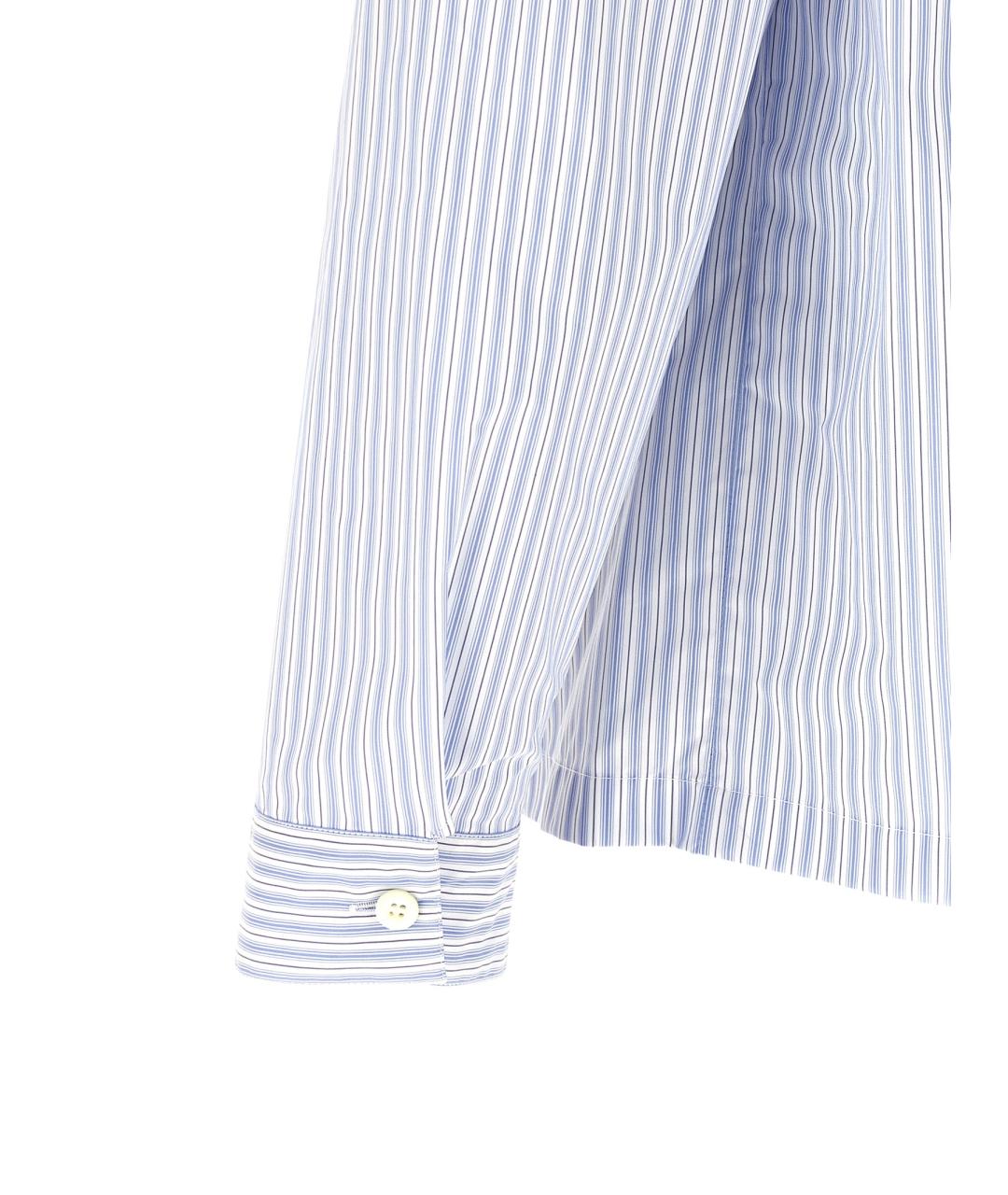 PRADA Голубая кэжуал рубашка, фото 4